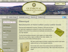 Tablet Screenshot of glenroyal.co.uk